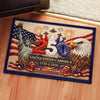 Personalized America 250th Anniversary Doormat – Gifts For Family – United We Stand Since 1776