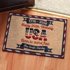 Personalized America 250th Anniversary Doormat – Gifts For Family – Home Of The Brave