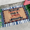 Personalized America 250th Anniversary Doormat – Gifts For Family – Home Of The Brave