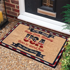 Personalized America 250th Anniversary Doormat – Gifts For Family – Home Of The Brave