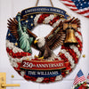Personalized America 250th Anniversary Wood Sign – Gifts For Family – Freedom Is Who We Are
