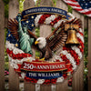 Personalized America 250th Anniversary Wood Sign – Gifts For Family – Freedom Is Who We Are