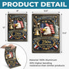 Personalized America 250th Anniversary  Metal Sign – Gifts For Family – Rooted In Freedom Raised With Pride