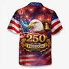 Personalized America 250th Anniversary – Custom Unisex Tropical Hawaiian Aloha Shirt – Gifts For Men, Women – Let Freedom Shine With Aloha