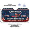 Personalized America 250th Anniversary – Custom Auto Windshield Sunshade – Gifts For Women, Men  – One Nation, Endless Pride