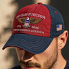 Personalized America 250th Anniversary – Embroidered Retro Washed Cap – Gifts For Men, Women – From 1776 To Forever