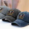 Personalized America 250th Anniversary – Vintage Washed Denim Baseball Cap US – Gifts For Men, Women – 250 Years Of Freedom