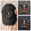 Personalized America 250th Anniversary – Vintage Washed Denim Baseball Cap US – Gifts For Men, Women – 250 Years Of Freedom