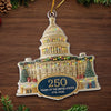 Personalized America 250th Anniversary – Acrylic Ornament – Gifts For Family – A Quarter Millennium Of Liberty