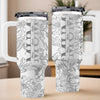 Personalized Engraved 40oz Tumbler With Handle – Mother's Day Gifts For Mom, Grandma – Love Begins With Her