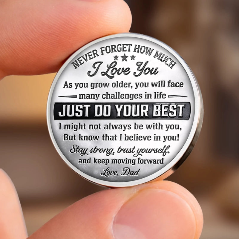 Personalized Pocket Hug – Birthday Gifts For Son – You Are Stronger Than You Think