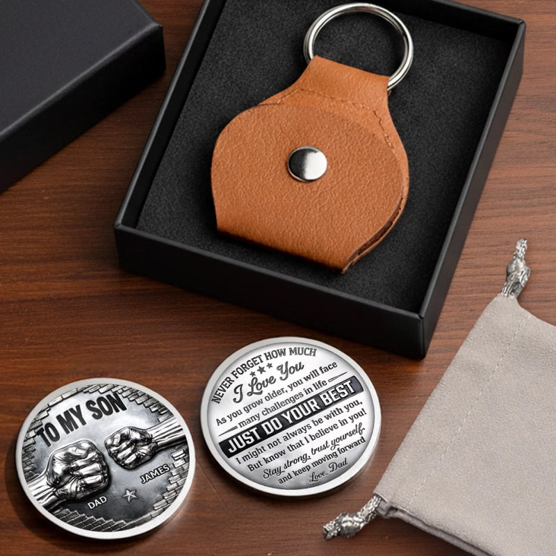 Personalized Pocket Hug – Birthday Gifts For Son – You Are Stronger Than You Think