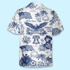 Personalized America 250th Anniversary – Custom Unisex Tropical Hawaiian Aloha Shirt – Gifts For Men, Women – America 250