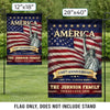 Personalized America 250th Anniversary Flag – Gifts For Family – Family Is Forever Love