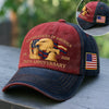Personalized America 250th Anniversary – Washed Denim Baseball Cap – Gifts For Men, Women –  From 1776 To Forever