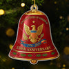 Personalized America 250th Anniversary – Acrylic Ornament – Gifts For Family – The Spirit Of Freedom Never Fades