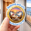 Personalized Cruise Ship Door Magnet – Summer Vacation And Travel Gifts For Couple – Cruise Partners For Life