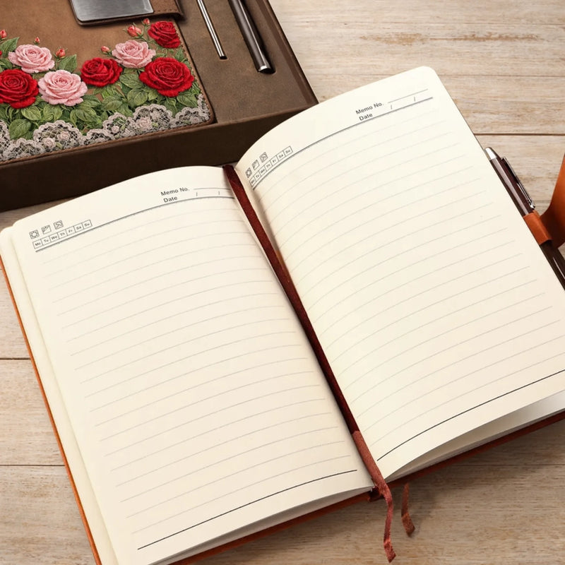 Personalized Notebook Set – Birthday Gift For Her, Him – Becoming My Best Self