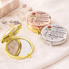 Personalized Compact Mirror – Gifts For Daughter, Granddaughter – My Greatest Gift