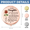 Personalized Compact Mirror – Gifts For Daughter, Granddaughter – My Greatest Gift