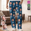 Personalized Pajama Pants – Gifts For Mom, Dad –  Family Love Never Sleeps Ever