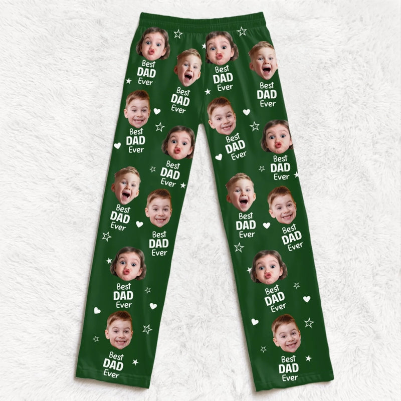Personalized Pajama Pants – Gifts For Mom, Dad –  Family Love Never Sleeps Ever
