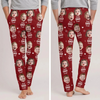 Personalized Pajama Pants – Gifts For Mom, Dad –  Family Love Never Sleeps Ever
