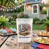 Personalized America 250th Anniversary Party Plastic Cups – Gifts For Family – Cheers To 250 Years America