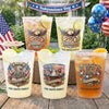 Personalized America 250th Anniversary Party Plastic Cups – Gifts For Family – Cheers To 250 Years America
