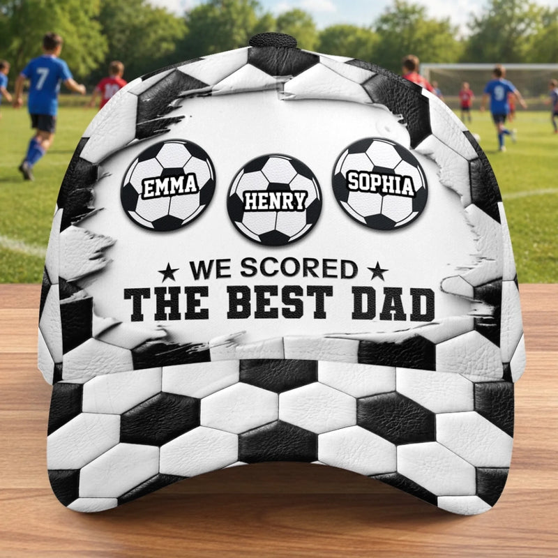 Personalized Classic Cap – Gifts For Grandpa, Dad, Soccer Lovers, Sports Lovers – Game Day Hero
