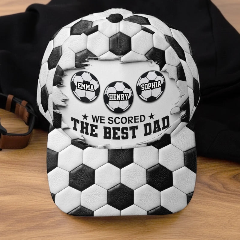 Personalized Classic Cap – Gifts For Grandpa, Dad, Soccer Lovers, Sports Lovers – Game Day Hero