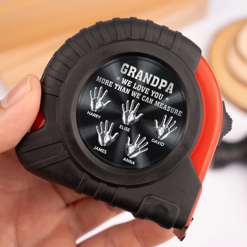 Personalized Tape Measure – Father's Day Gifts For Dad, Grandpa – Trust Dad With Tools