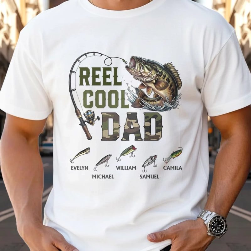 Personalized Unisex T-shirt, Hoodie – Father's Day Gifts For Dad, Fisherman – Dad’s Kind Of Therapy