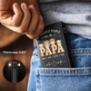 Personalized Pop-Up Leather Wallet – Father's Day Gifts For Dad, Grandpa – The Man, The Myth, The Dad
