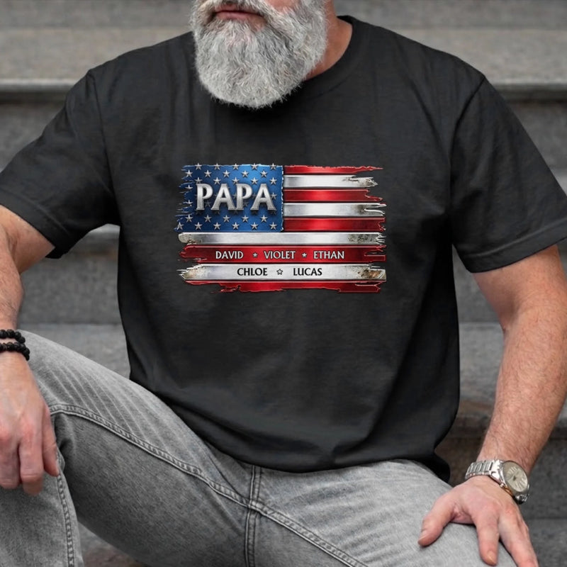 Personalized Unisex T-shirt, Hoodie – Father's Day Gifts For Dad – Legendary Dad Energy Only