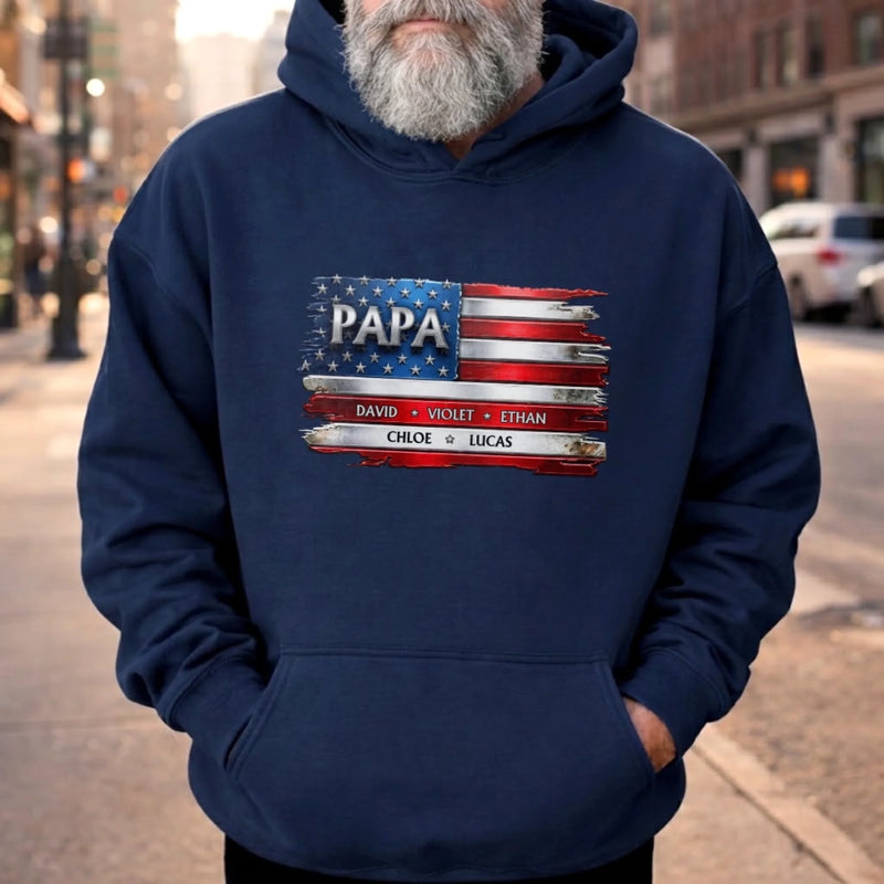 Personalized Unisex T-shirt, Hoodie – Father's Day Gifts For Dad – Legendary Dad Energy Only
