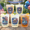 Personalized America 250th Anniversary Party Plastic Cups – Gifts For Family – Cheers To 250 Years