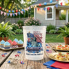 Personalized America 250th Anniversary Party Plastic Cups – Gifts For Family – Cheers To 250 Years