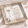Personalized Full-Print Jewelry Dish – Birthday Gifts For Daughter – My Little Girl Forever