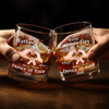 Personalized Whiskey Glass – Father's Day Gifts For Dad – New Journey Begins