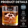 Personalized Whiskey Glass – Father's Day Gifts For Dad – New Journey Begins