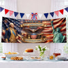 Personalized America 250th Anniversary – Polyester Outdoor Banner – Gifts For Family – Stars Shine Brighter At 250