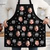 Personalized Photo Apron With Pocket – Father's Day Gifts For Dad, Grandpa – Loved By Many Hearts