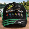 Personalized Classic Cap – Gifts For Fisherman, Dad, Grandpa – My Best Catch Ever