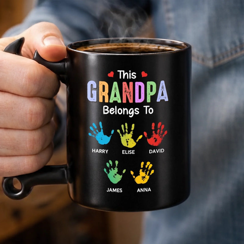 Personalized Wrench Handle Mug – Father's Day Gifts For Dad, Grandpa – Master Of Tools Dad