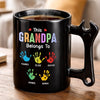 Personalized Wrench Handle Mug – Father's Day Gifts For Dad, Grandpa – Master Of Tools Dad