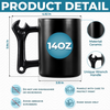 Personalized Wrench Handle Mug – Father's Day Gifts For Dad, Grandpa – Master Of Tools Dad