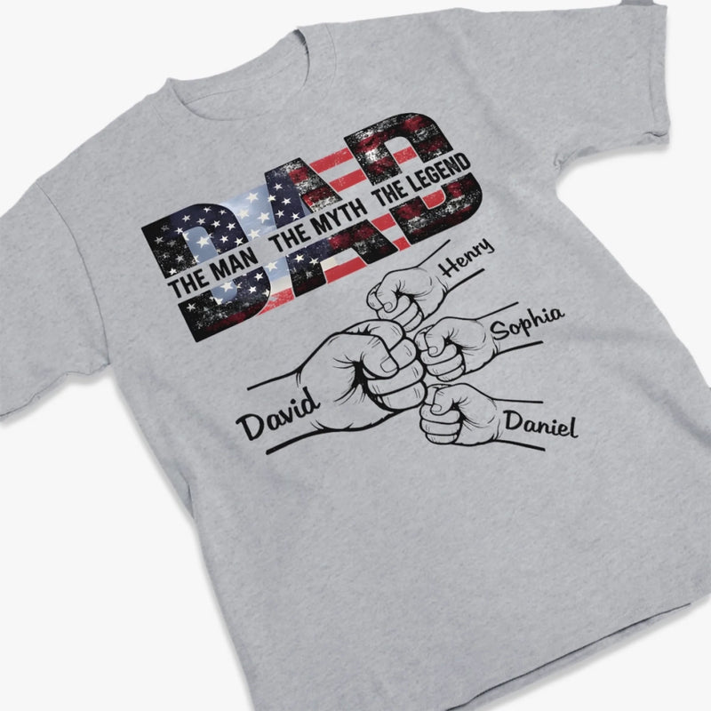 Personalized Unisex T-shirt, Hoodie – Father's Day Gifts For Dad – Strength Of A Father