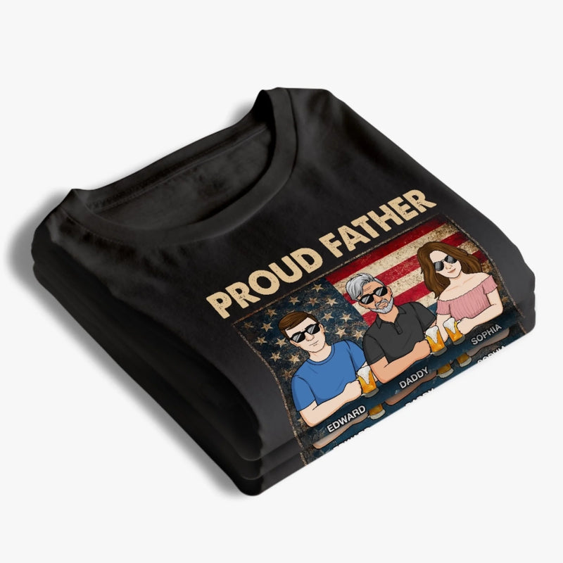 Personalized Unisex T-shirt, Hoodie – Father's Day Gifts For Dad, Grandpa – Dad My Guiding Star