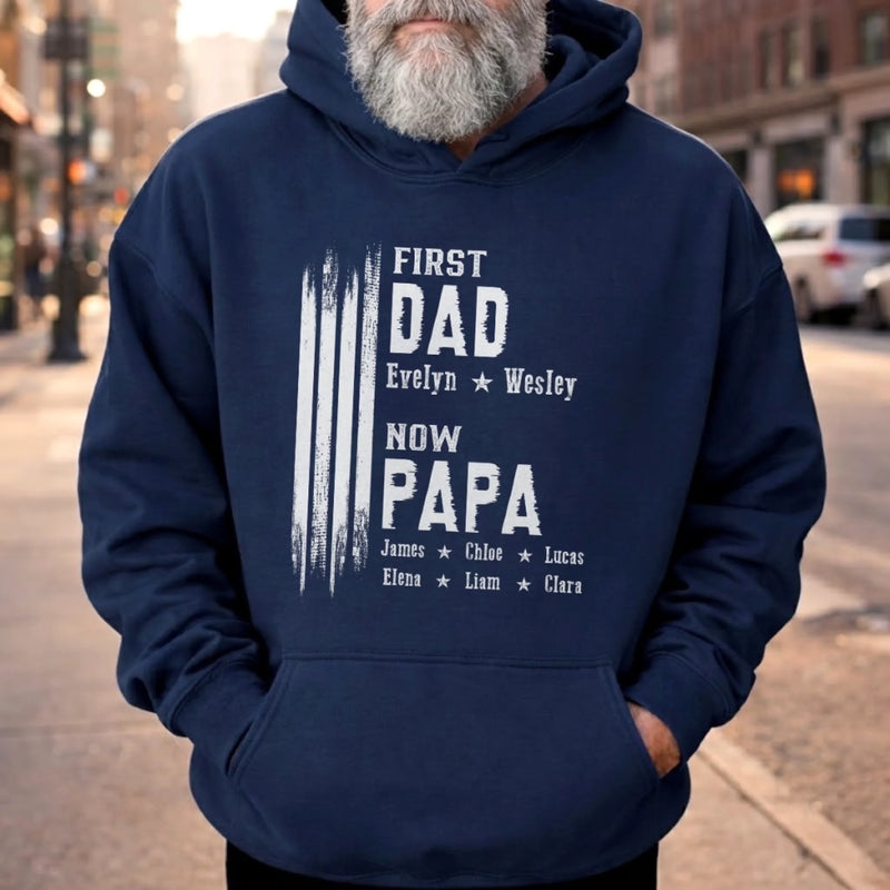 Personalized Unisex T-shirt, Hoodie – Father's Day Gifts For Dad, Grandpa – From Dad To Grandpa, Still The Best